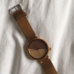 ZLYC Unisex Bamboo Minimalist Watch